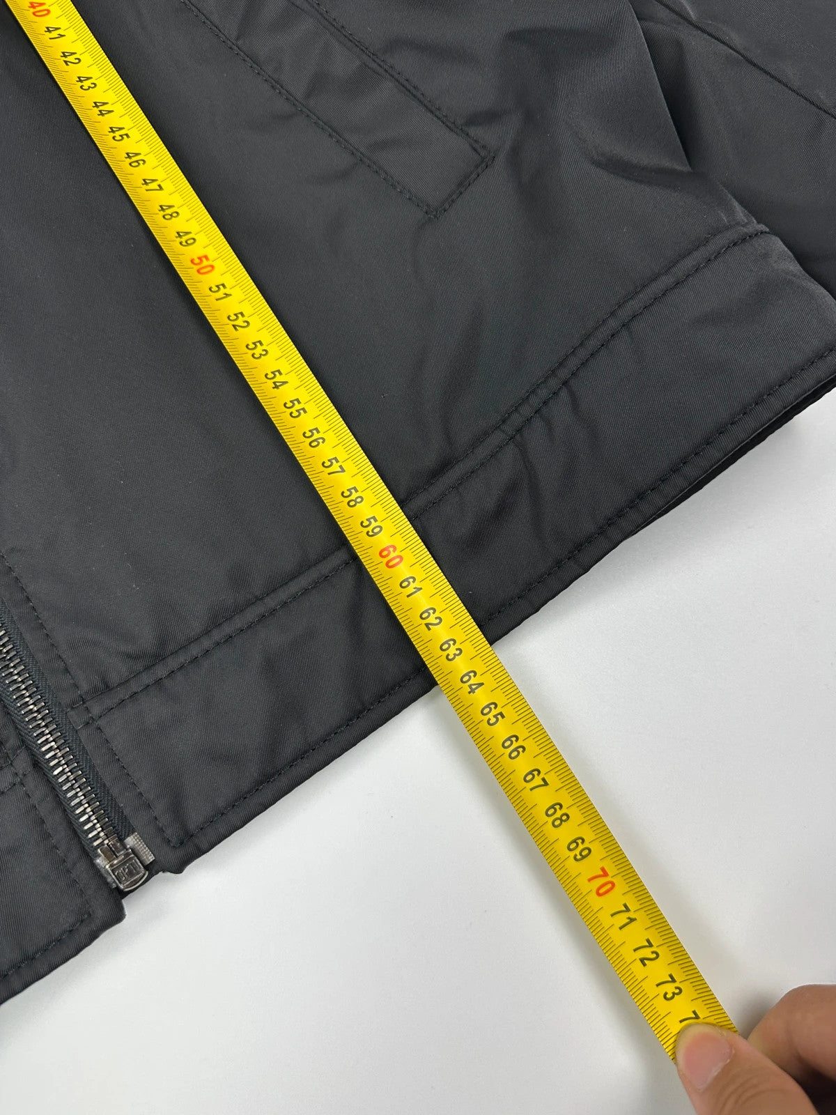 Prada Milano FW2007 Black Shirt Nylon Jacket