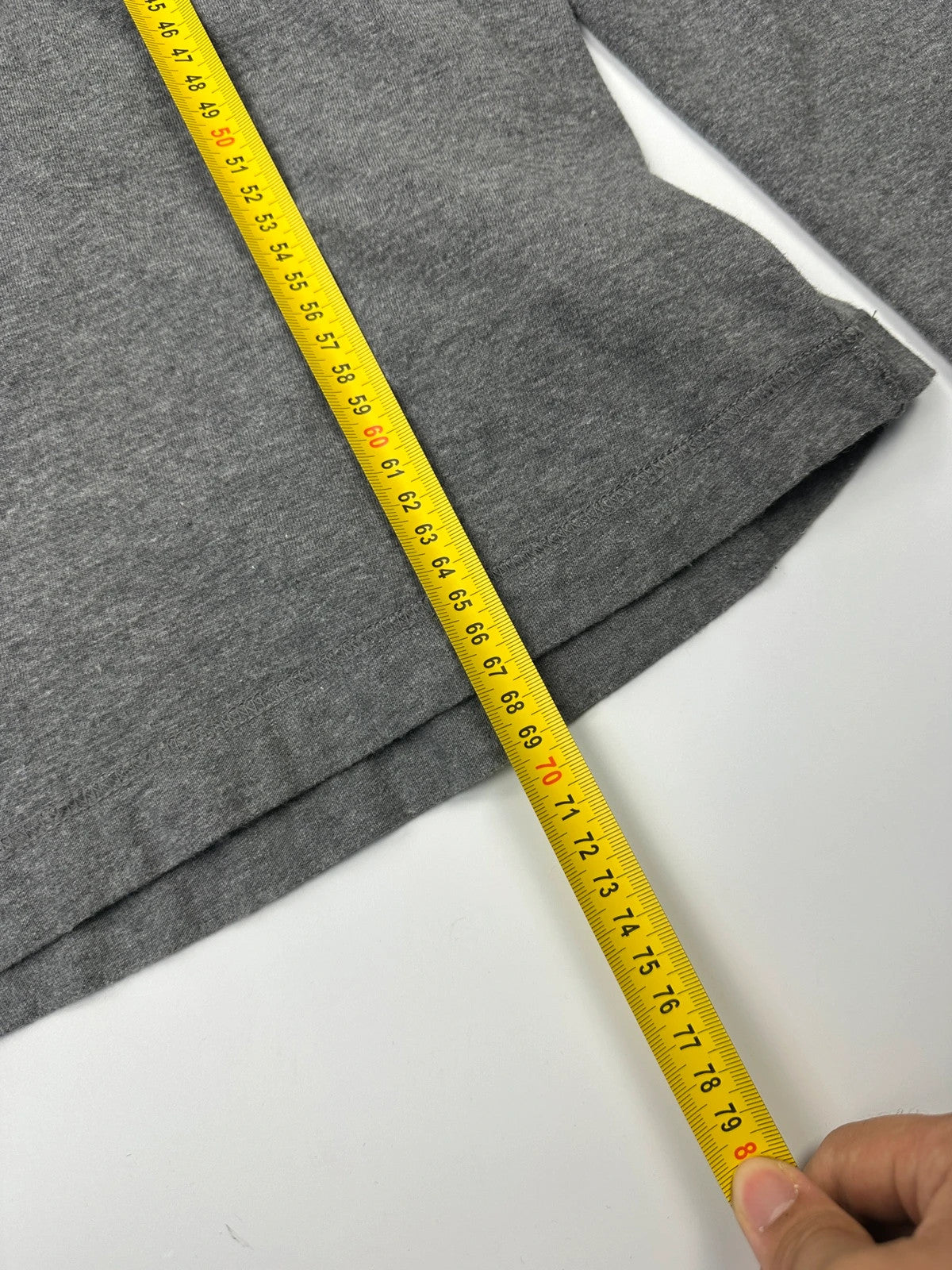 Comme Des Garçons HommenAD2007 Grey Tartan Cotton & Wool Longsleeves Tee