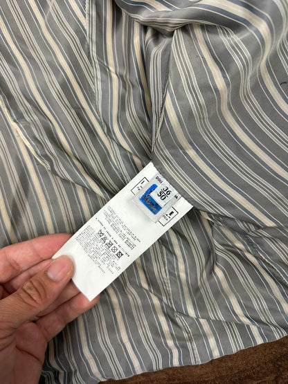 Dolce & Gabbana 00’s Leather Suede Brown Flight Bomber Jacket