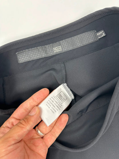 Marithé + Francois Girbaud 00’s Black Multi Zip Skirt