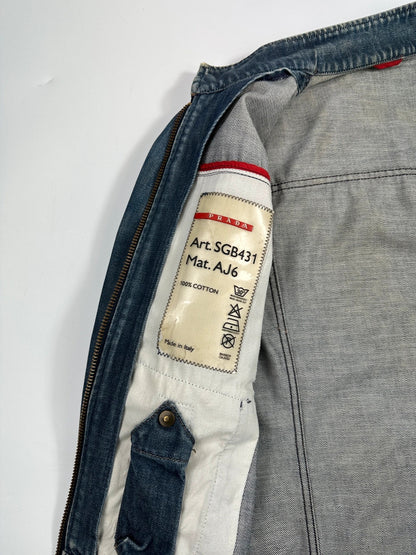Prada Sport SS2004 Bleu Denim Jacket