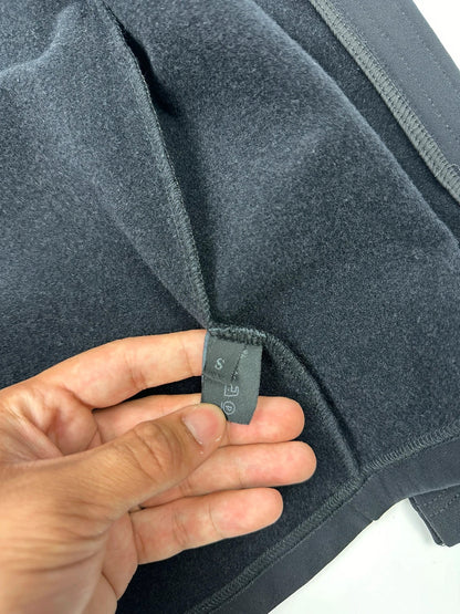 Prada Sport FW1999 Nylon Fleece Black Zip Up