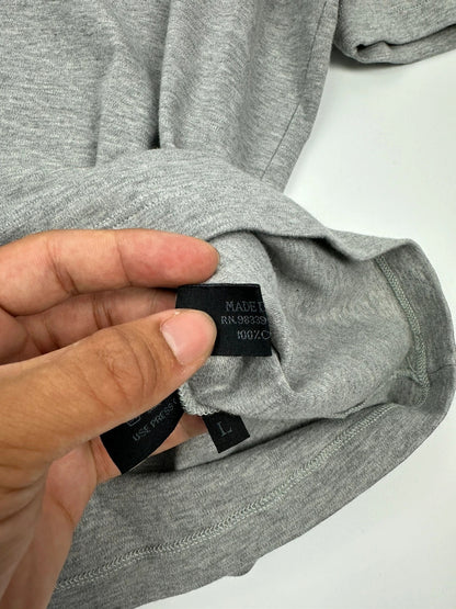 Prada Sport SS99 Grey Cotton Boxy Tee