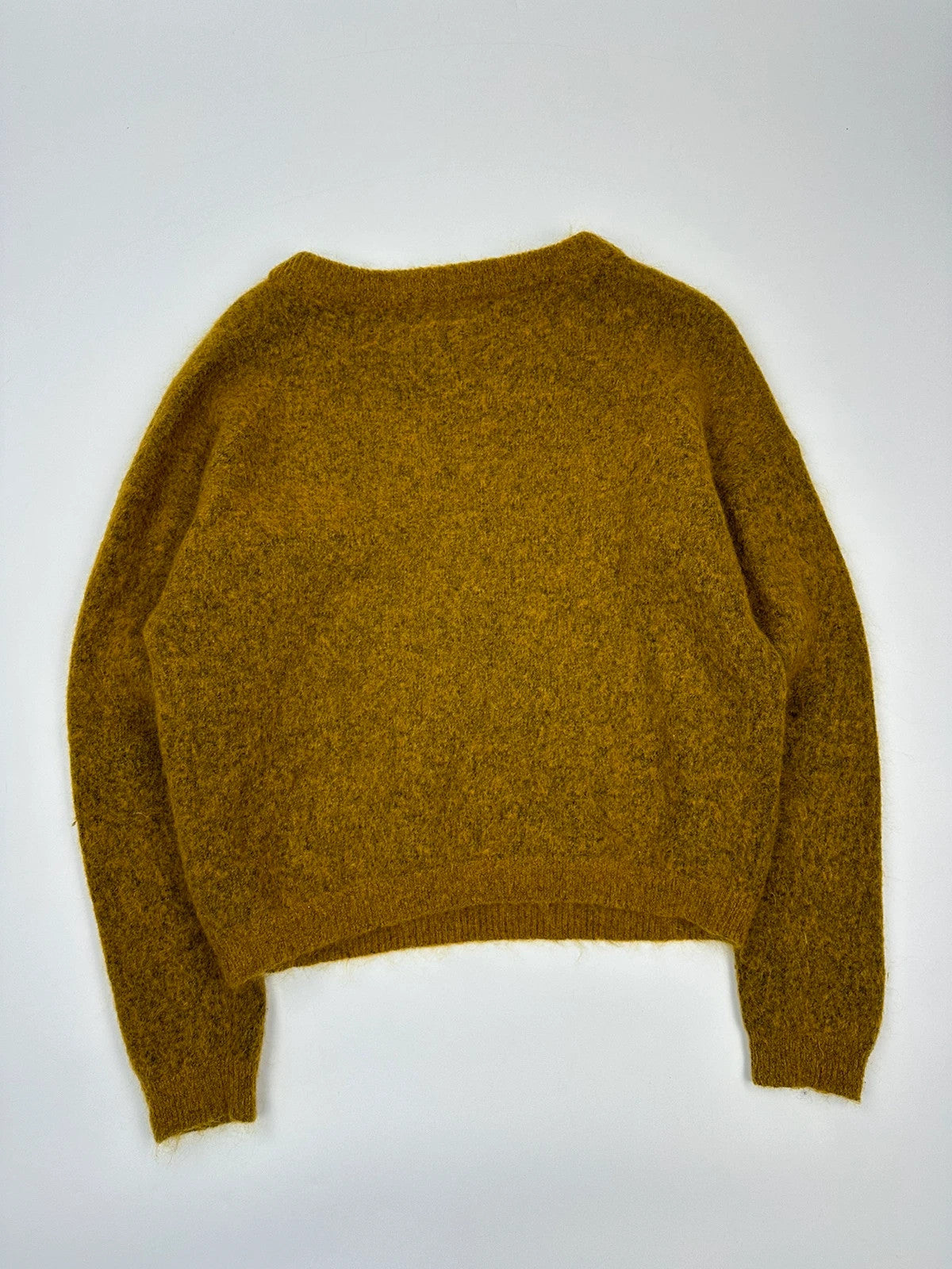 Acne Studio 00’s Ginger Yellow Boxy Sweater