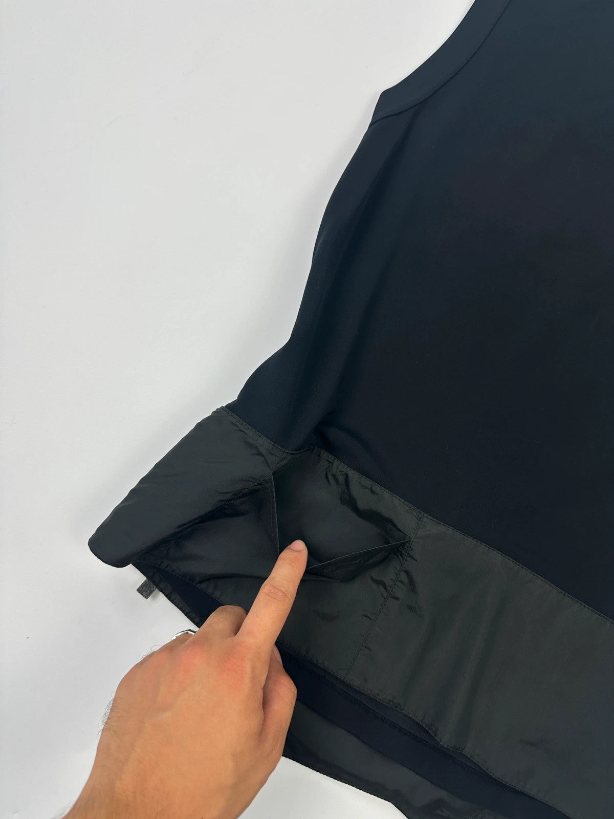 Marithé + François Girbaud 90’s Navy Blue Tech Belted Tank Top