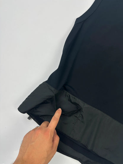 Marithé + François Girbaud 90’s Navy Blue Tech Belted Tank Top