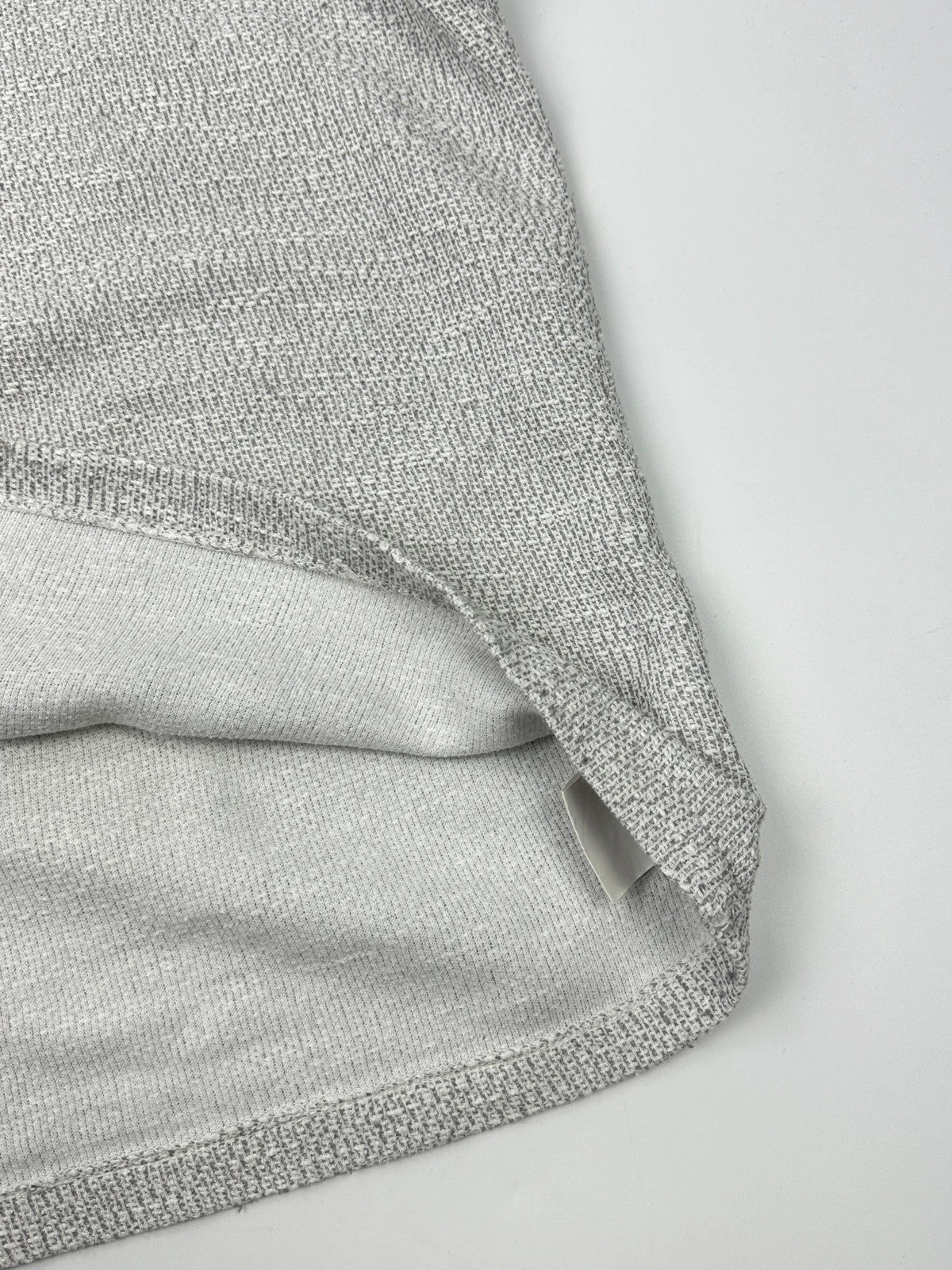 Our Legacy SS2016 Grey Cotton Layer Knit Tee