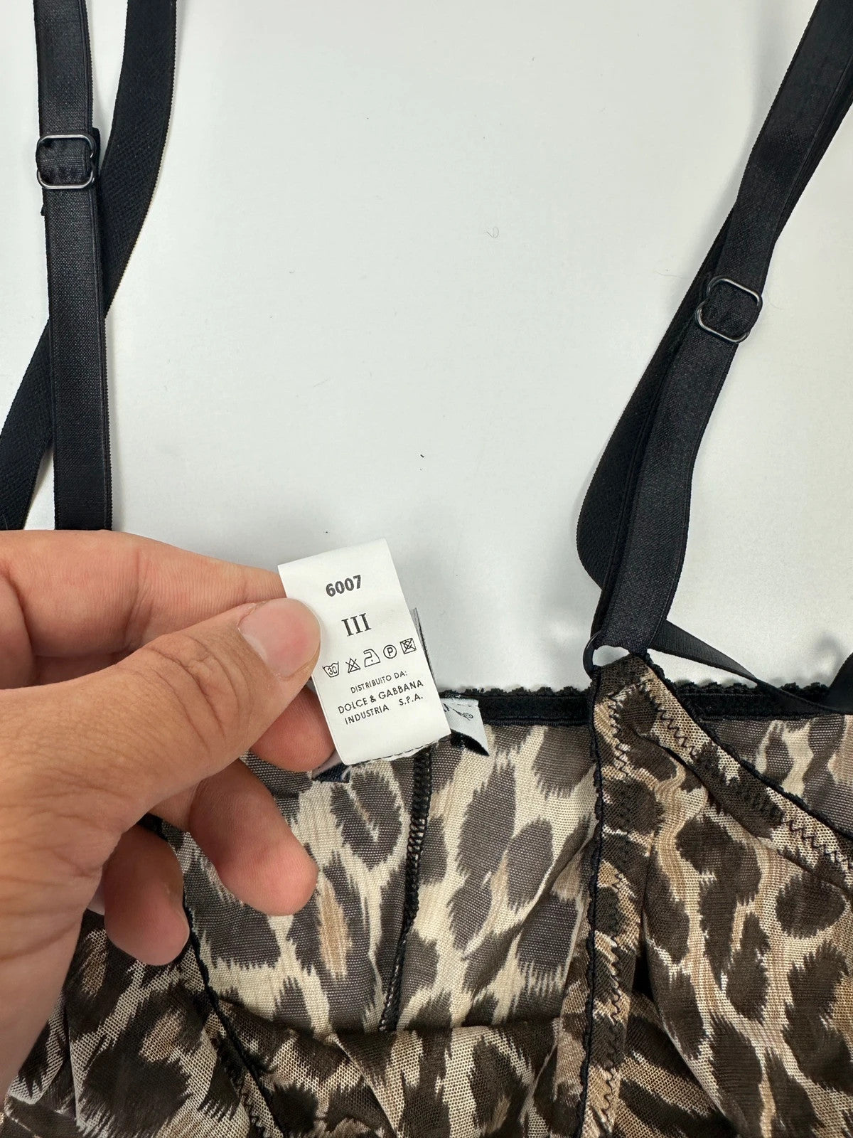 Dolce & Gabbana Leopard Print Mini Dress