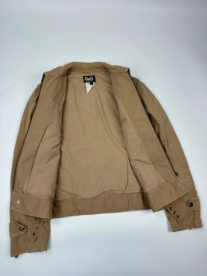 Dolce Gabbana 00’s Cargo Beige Cotton Jacket