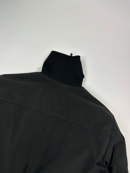 Prada Milano FW2004 Black Down Puffer Bomber Jacket
