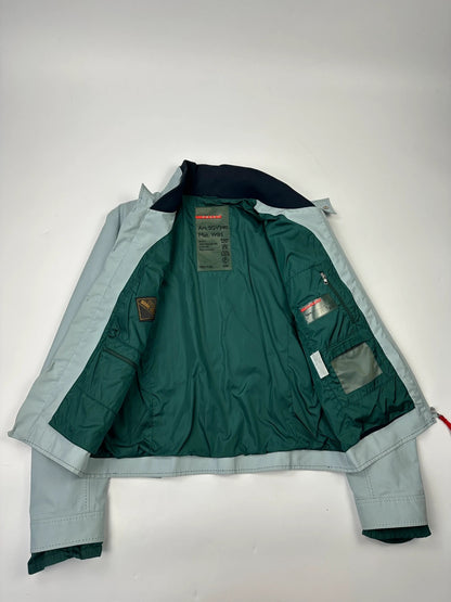 Prada Sport SS2000 Baby Blue Gorex-Tex Nylon Jacket