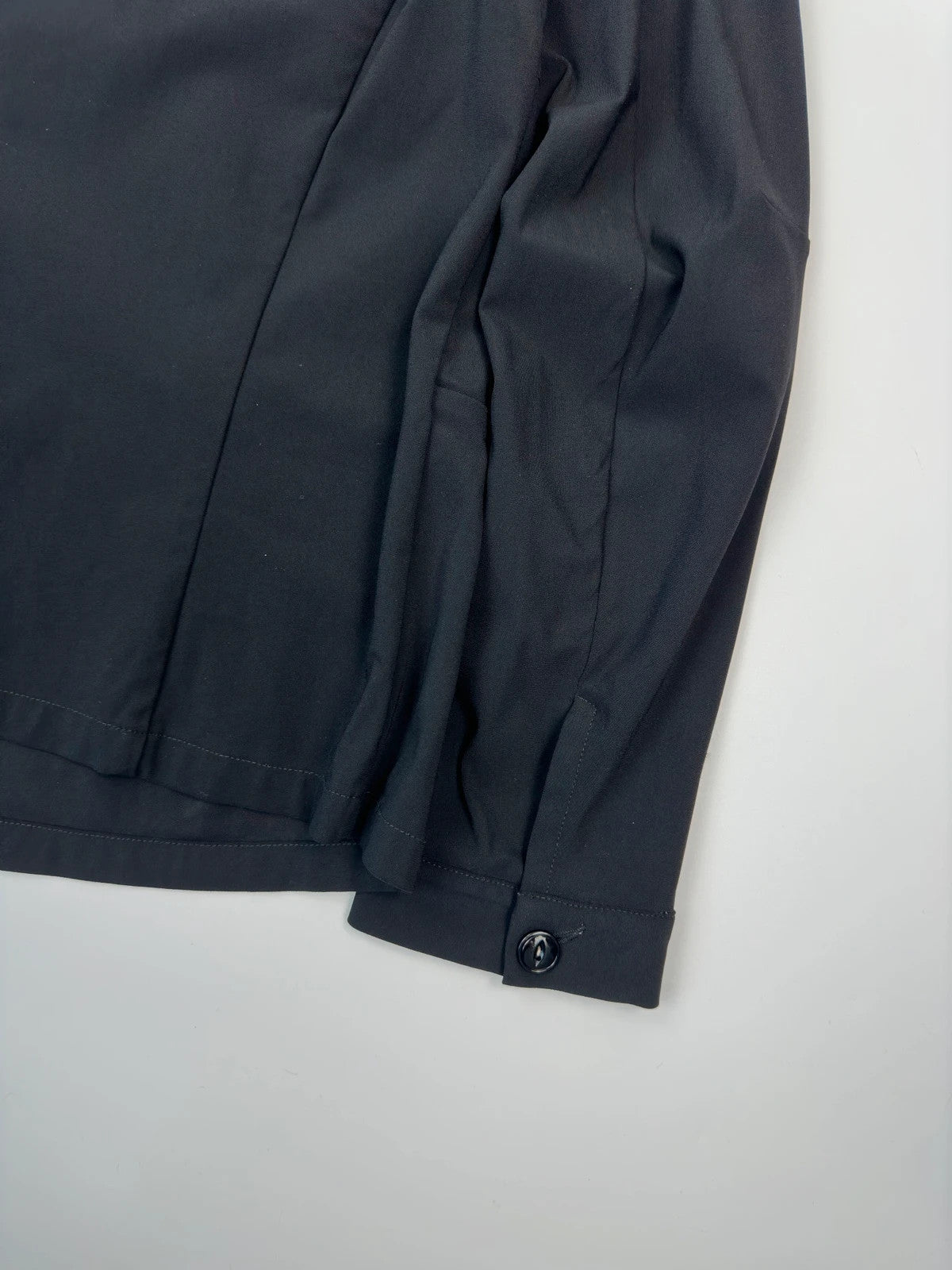 Marithé + Francois Girbaud 00’s Dark Navy Lycra Shirt Longsleeves