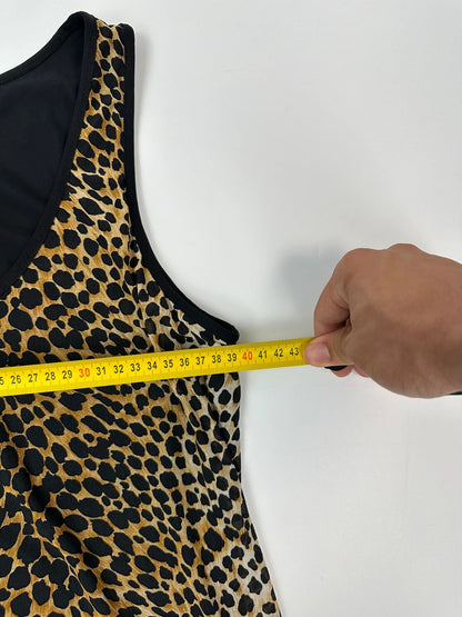 Dolce Gabbana 90’s Leopard Long Dress