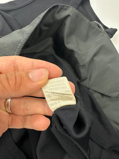 Marithé + François Girbaud 90’s Navy Blue Tech Belted Tank Top