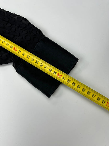 Dolce Gabbana 00’s Black Dotted Light Silk Shirt