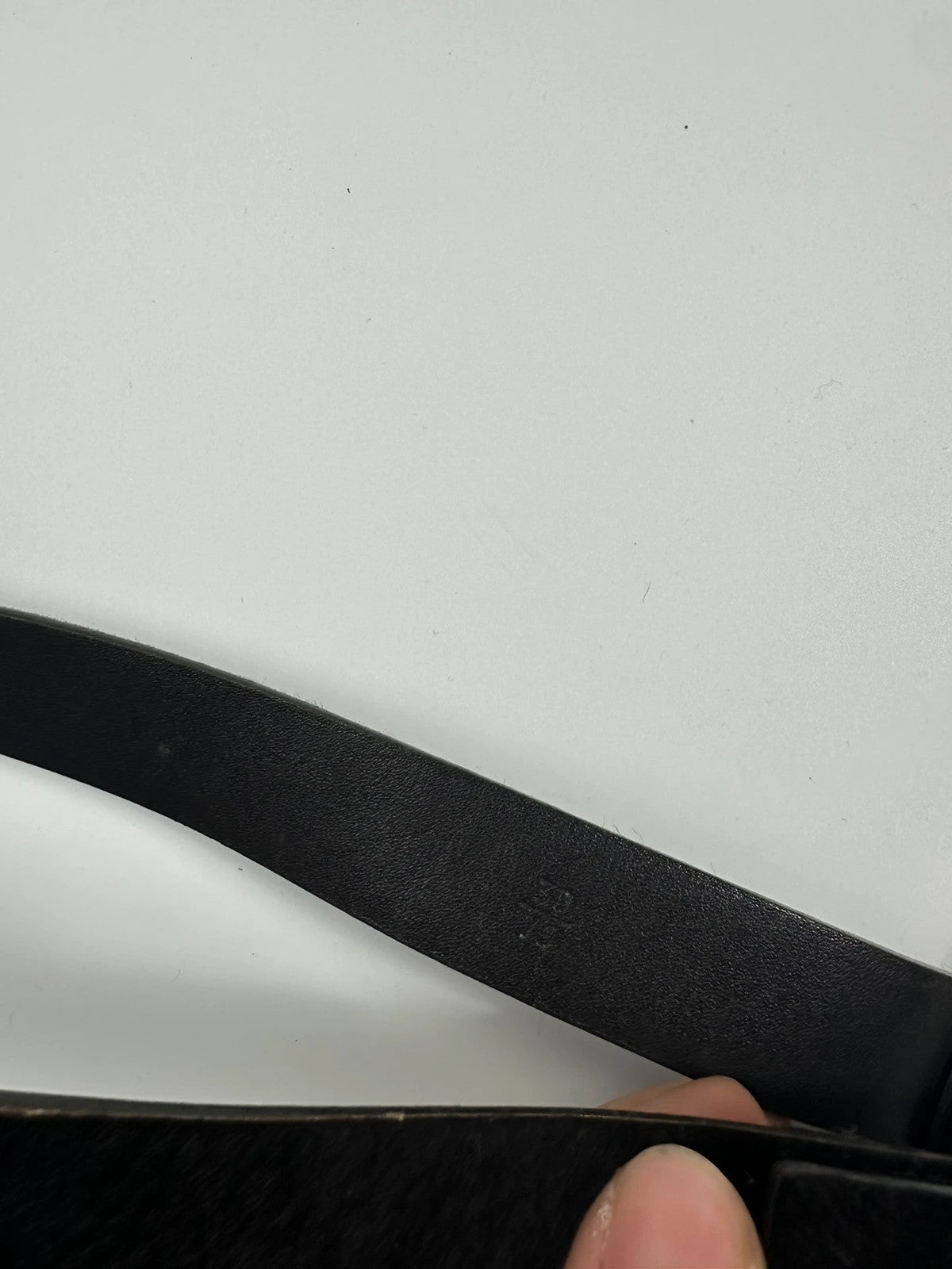 Prada 90´s Brown Fur Belt