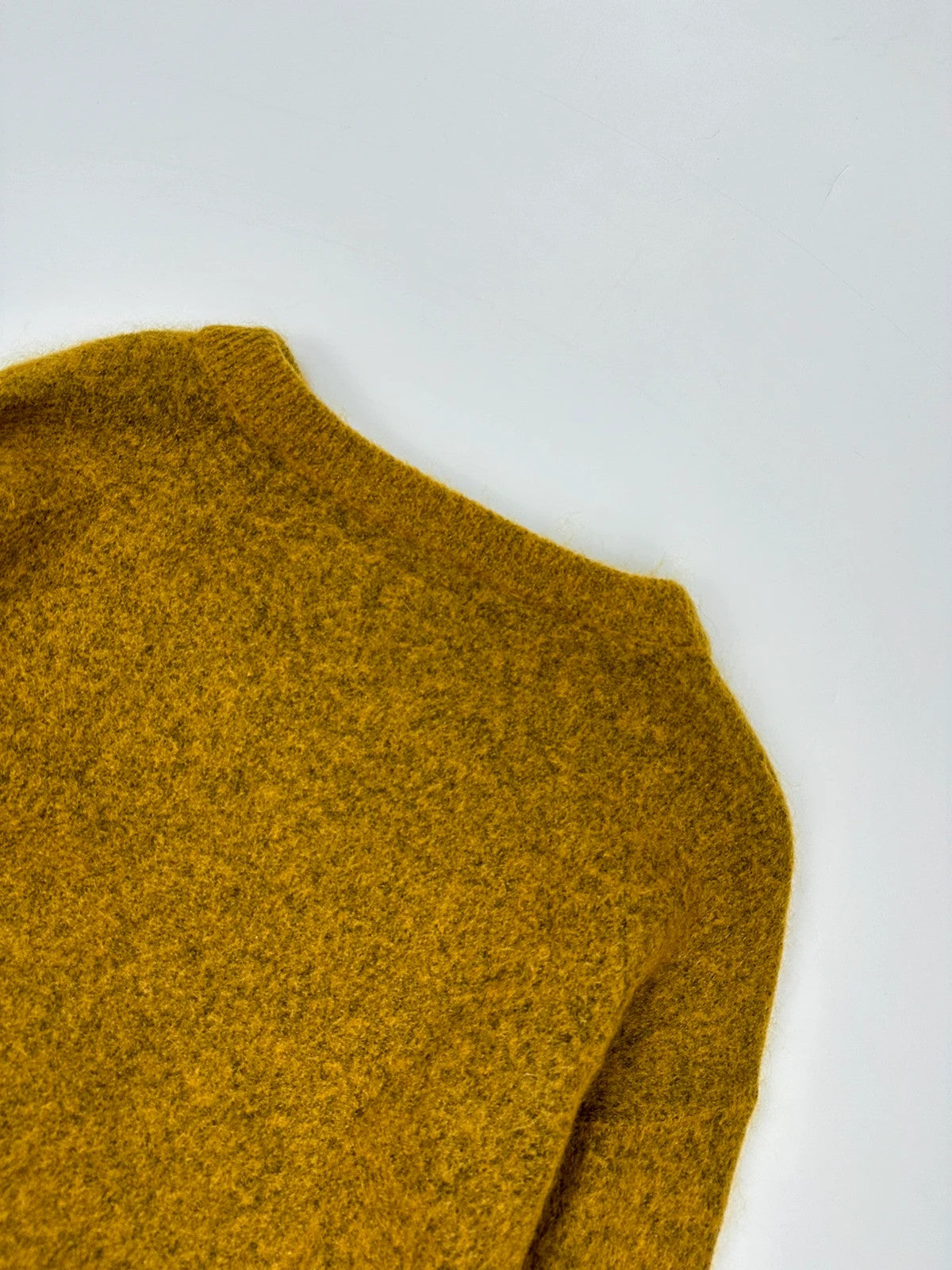 Acne Studio 00’s Ginger Yellow Boxy Sweater