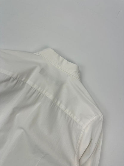 Comme Des Garçons Black AD2010 White & Black Straps Shirt