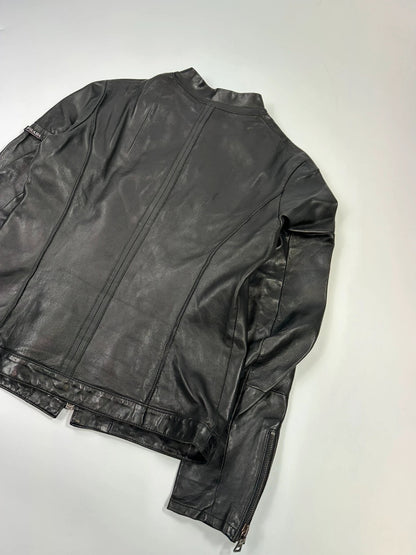 Prada Sport SS2006 Black Leather Jacket