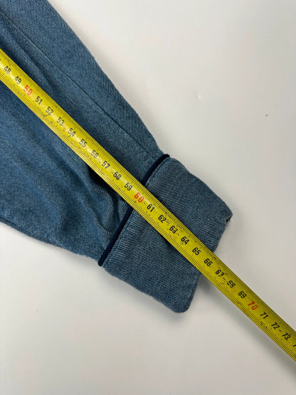 Marithé + François Girbaud 90’s Blue Oversized Shirt