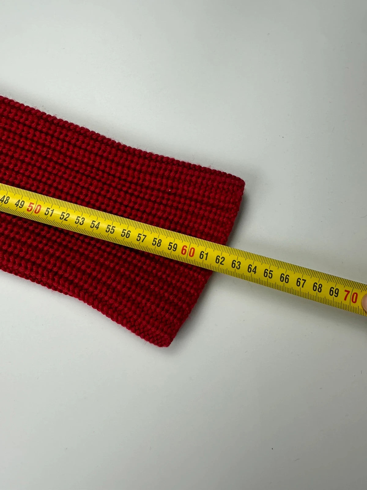 Prada Sport 00’s Red Wool High Turtle Neck Knit Sweater