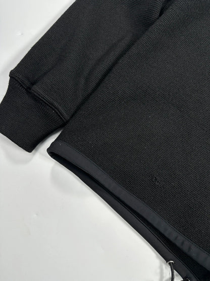 Prada Sport FW2006 Black Wool Hooded Jacket