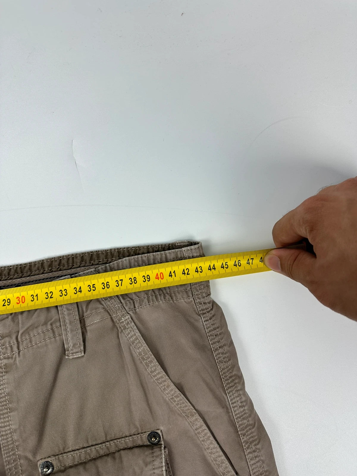 Dolce & Gabbana 00´s Multi Cargo Pockets Brown Light Parachute Pants