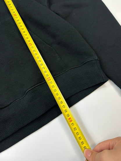 Saint Laurent 2018 Studded Strass Cat Eyes Black Hoodie