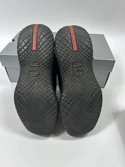 Prada 1999 Vibram Leather futuristic loafer