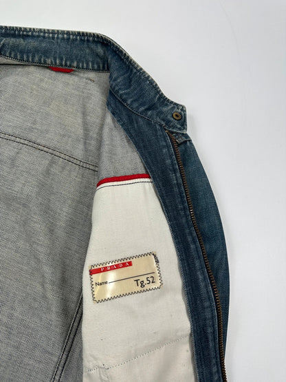 Prada Sport SS2004 Bleu Denim Jacket
