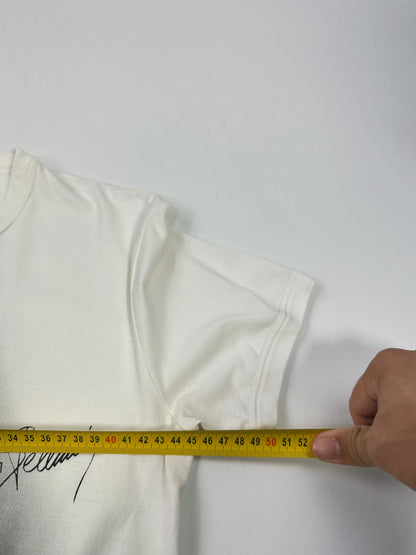 Dolce & Gabbana 2000s Monica Bellucci White Printed Tee