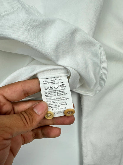 Visvim White Made In Japan Western Cotton Shirt