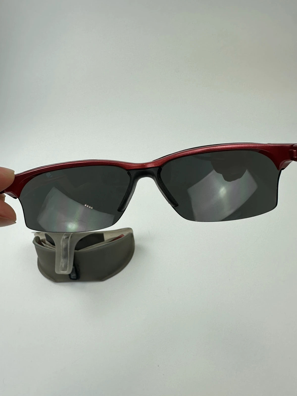 Prada Sport 00’s Red & Black Sunglasses