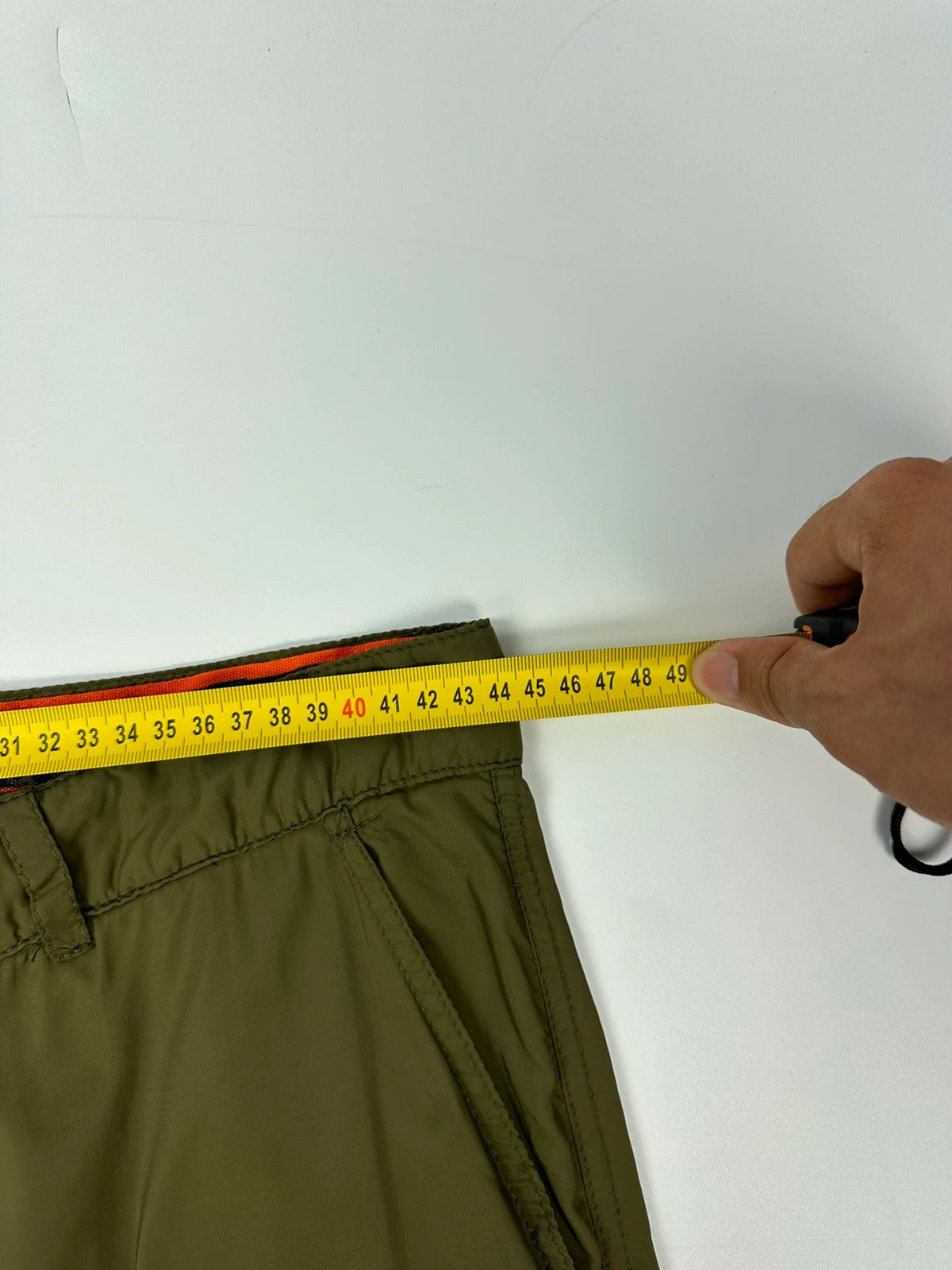 Dolce & Gabbana 00’s Army Khaki Green Nylon Cargo Pants