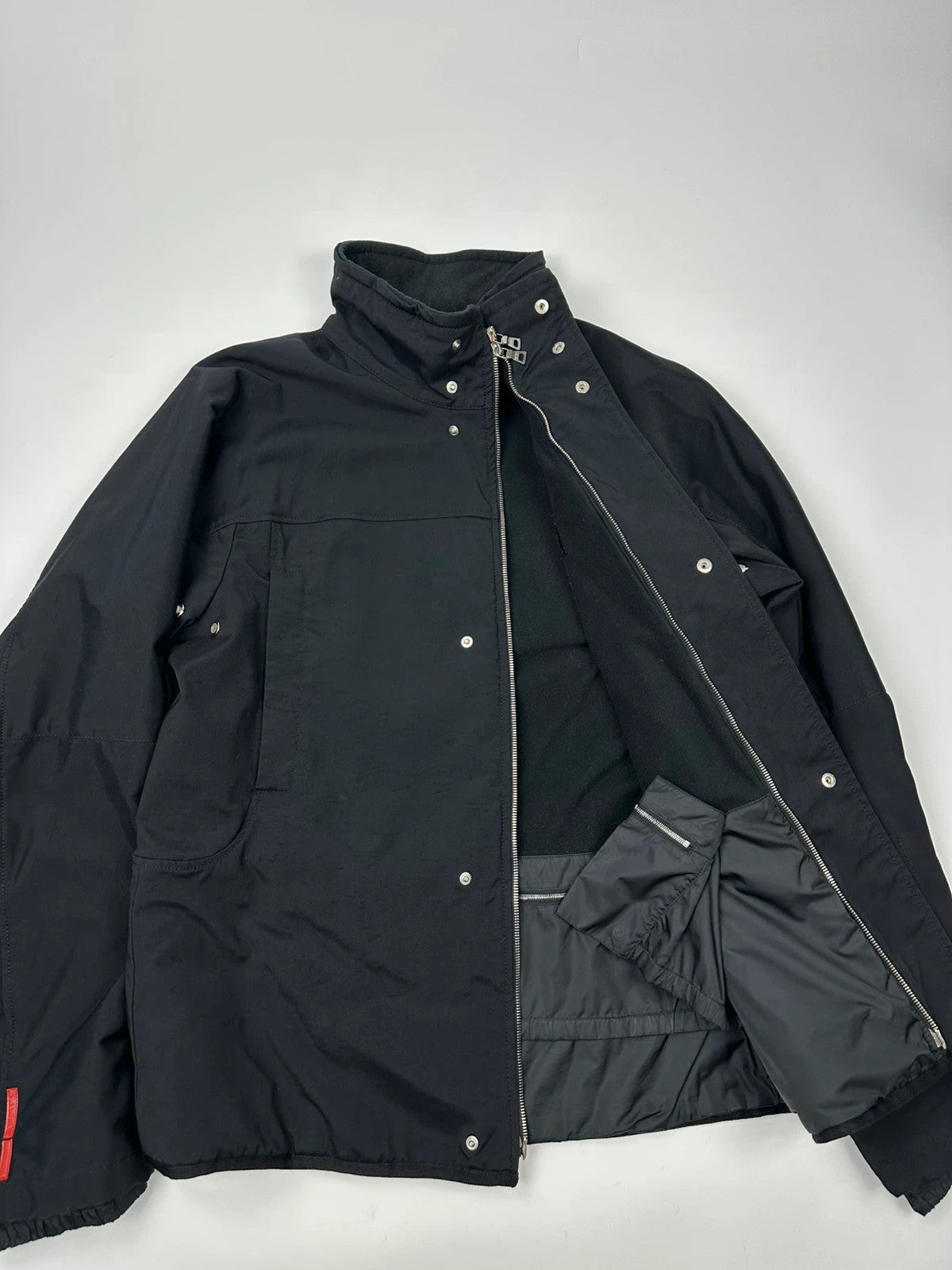 Prada Sport FW2004 Heavy Duty Black Jacket