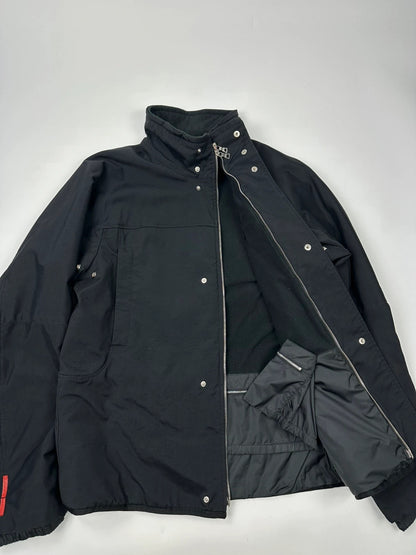 Prada Sport FW2004 Heavy Duty Black Jacket