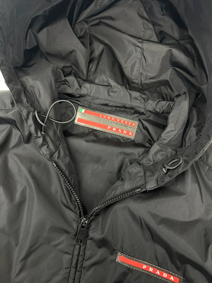 Prada Sport FW2013 Luna Rossa Cup Nylon Black Jacket Windbreaker