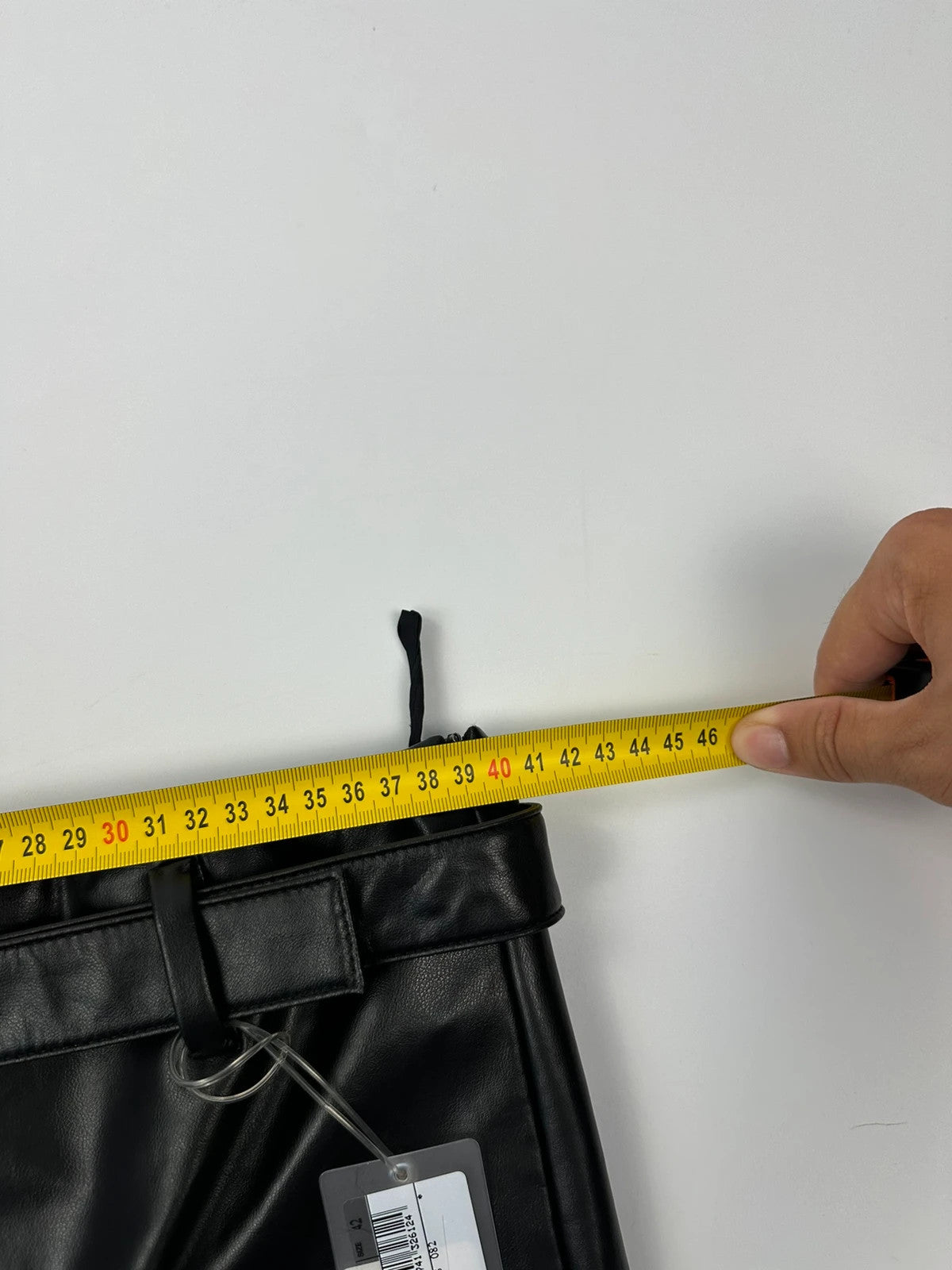 Prada Sport SS2008 Black Shiny Belt Skirt