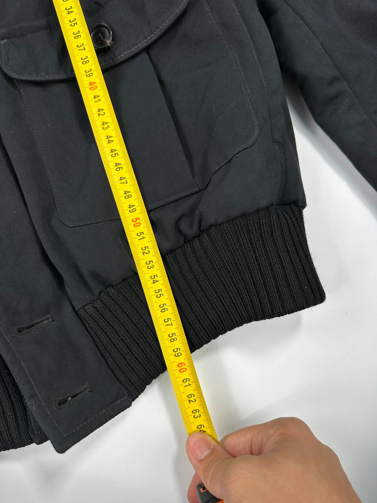 Prada Milano FW2008 Black Padded Army Multi Pockets Bomber Jacket