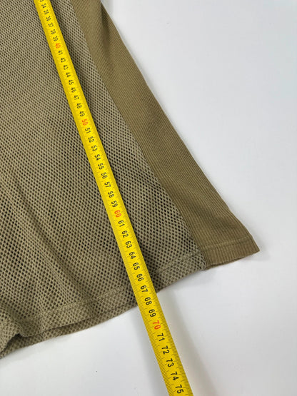 Dolce & Gabbana SS2003 Khaki Cargo Pocket Mesh Tank Top