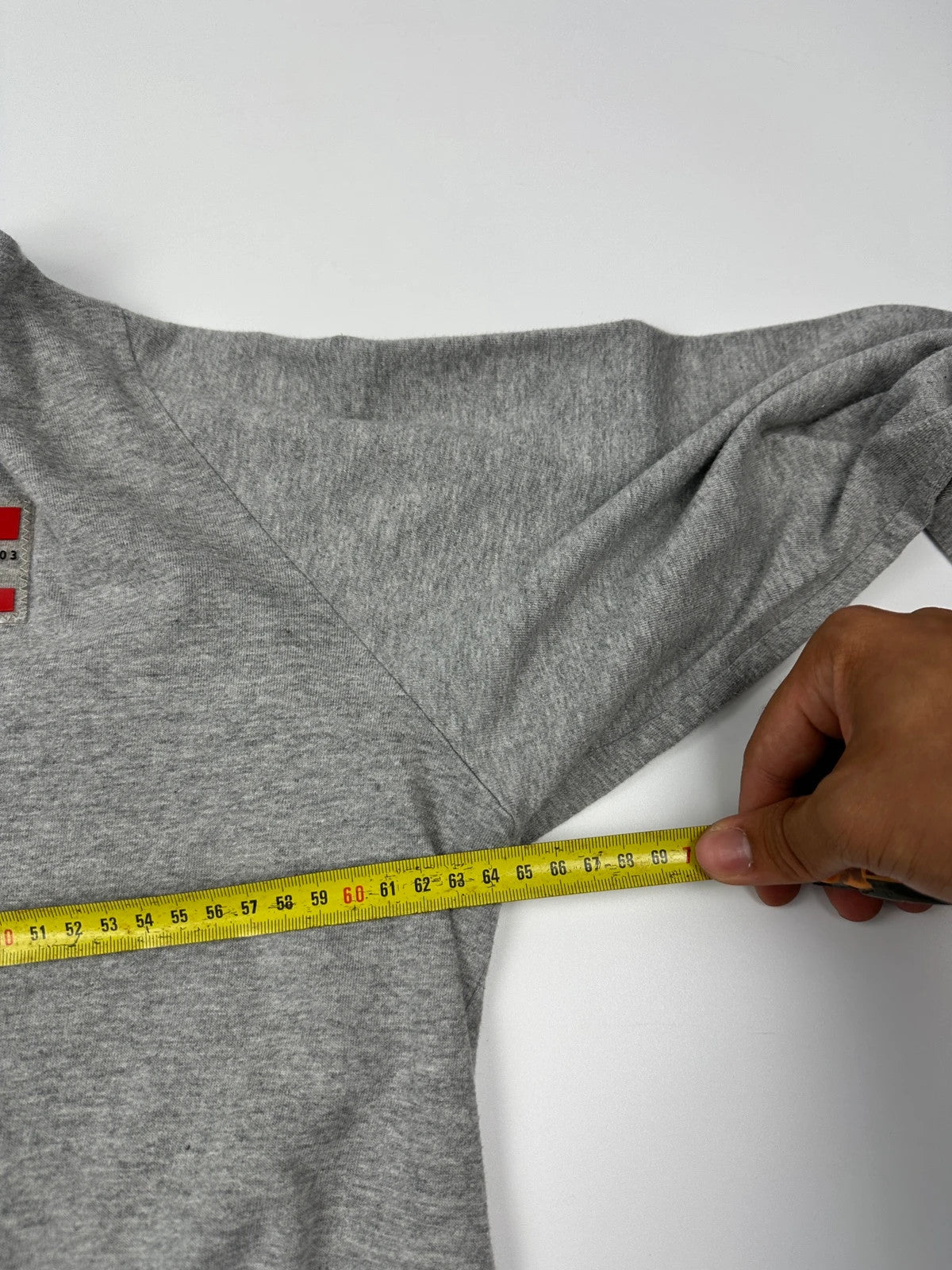 Prada Sport X Luna Rossa SS2003 Grey Longsleeves Tee