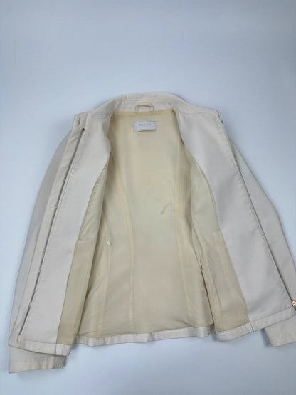Prada Milano FW1997 White Class Dress Shirt Jacket
