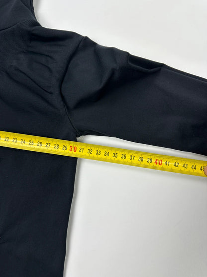 Marithé + François Girbaud 90’s Dark Navy High Neck Sporty Top