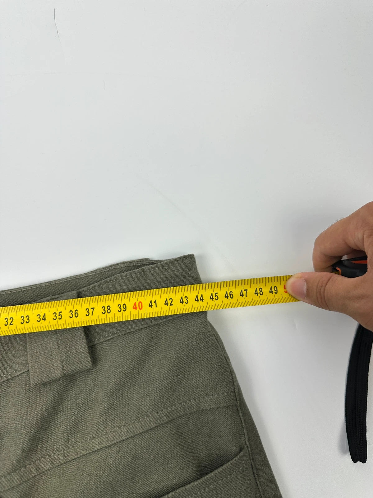 Marithé + François Girbaud 00’s Khaki Tech Zip Pants