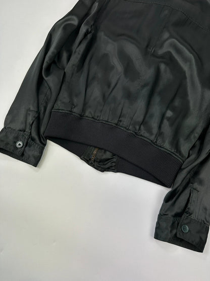 Dolce & Gabbana Super Light Dark Green Cargo Flight Jacket