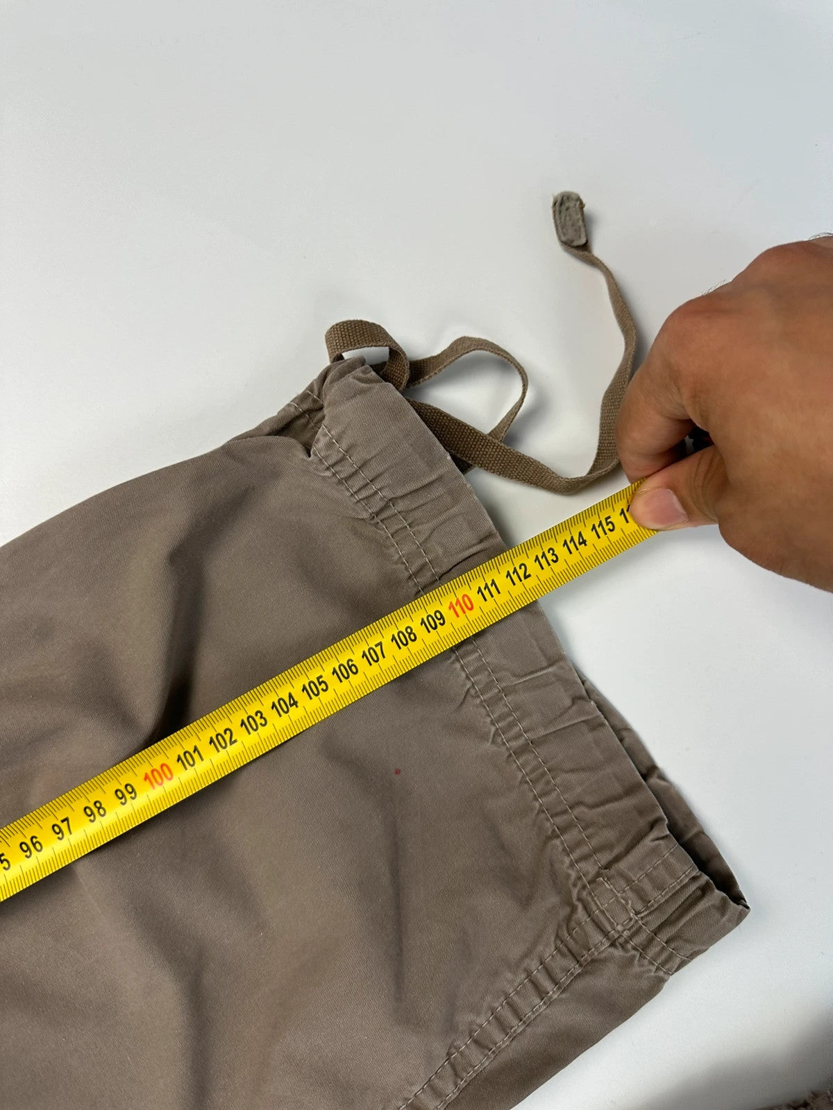 Dolce & Gabbana 00´s Multi Cargo Pockets Brown Light Parachute Pants