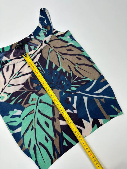 Gucci 00’s Jungle Leafs Cashmere Top