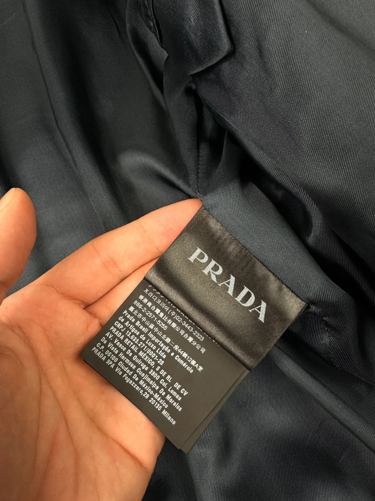 Prada Milano FW2017 Faded Green & Blue Goat Suede Buttons Up Bomber Jacket