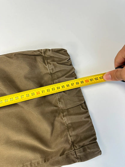 Dolce & Gabbana SS03 Cargo Mesh Khaki Baggy Pants