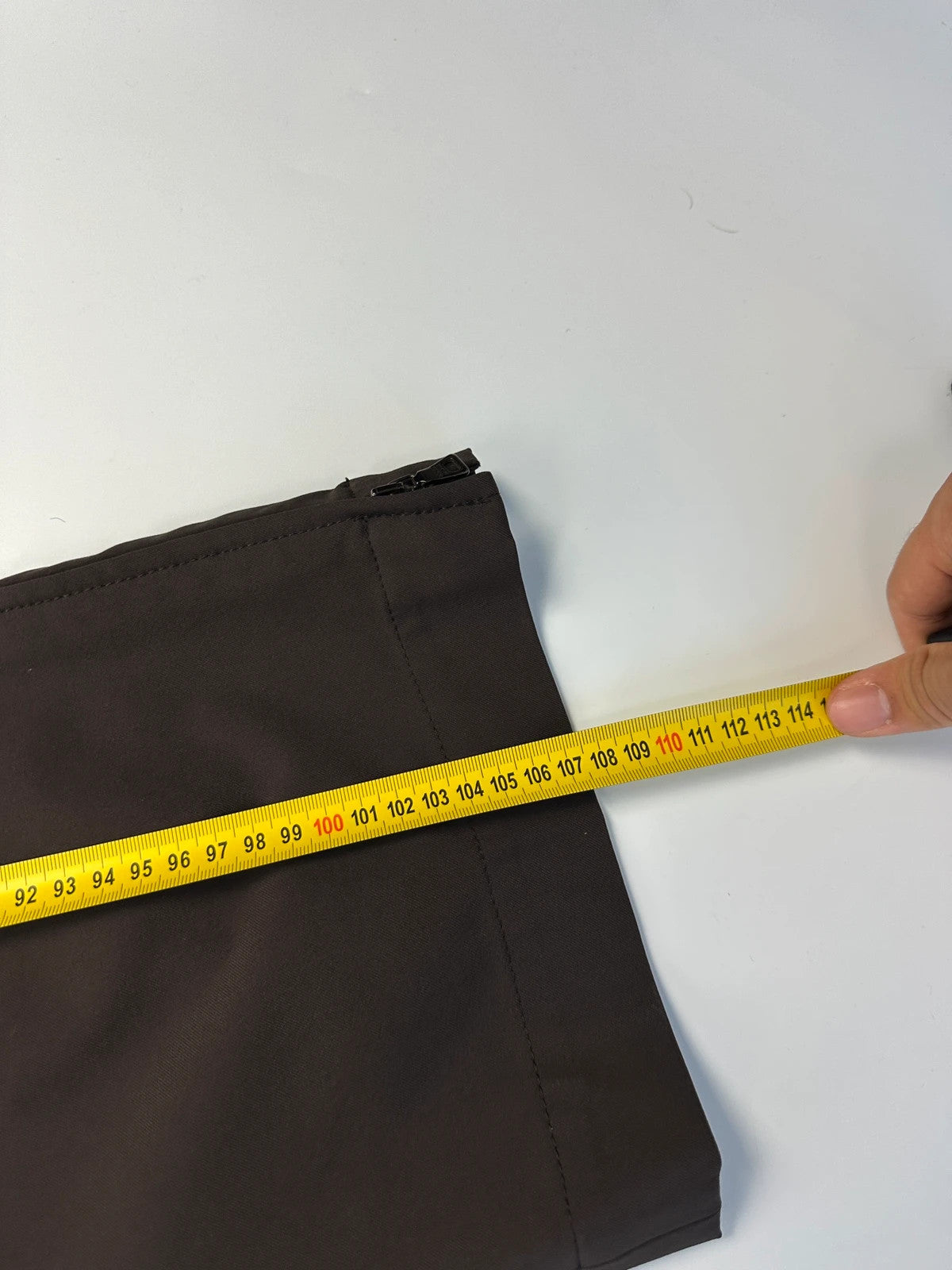 Prada Sport FW2002 Brown Flared Zip Pants